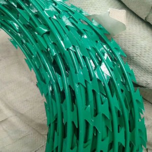Factory wholesale China PVC Coated Razor Barbed Wire