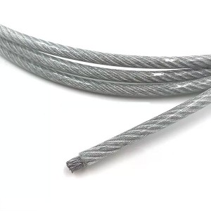 Blank Coated Steel cables /galvanized wire ropes