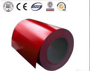 Red  Ral3020  PPGI steel rolls