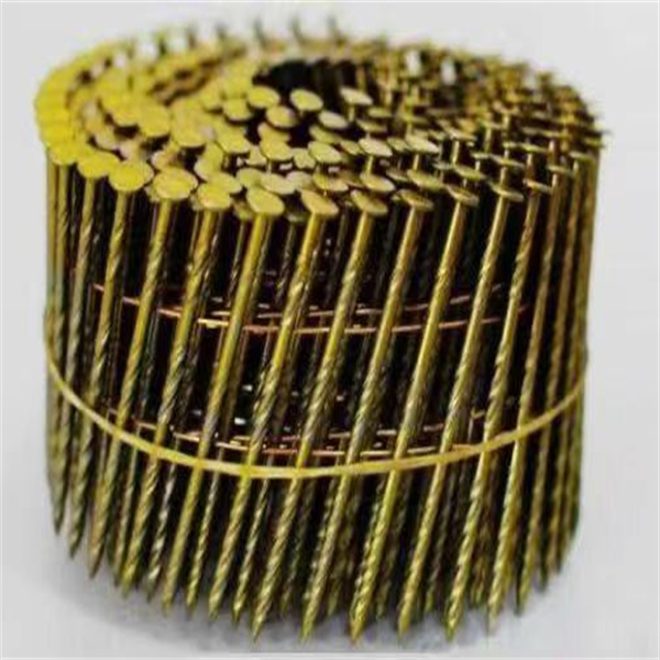 Hot sale Iron Wire For Making Nails - Painted coil nails for wood – Sunshine
