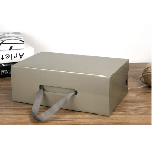 Kraft paper box storage box spot portable men’s and women’s shoes public version of clamshell infants and children’s shoes carton custom