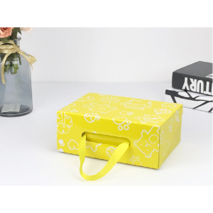Kraft paper box storage box spot portable men’s and women’s shoes public version of clamshell infants and children’s shoes carton custom