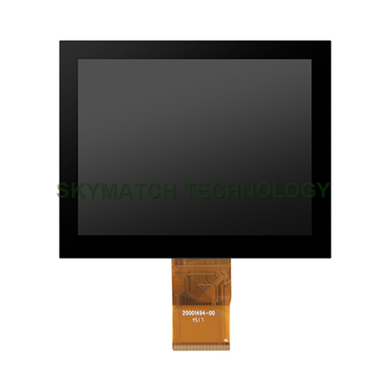 5.0inch incredible narrow bezel Glass panel display with touch function