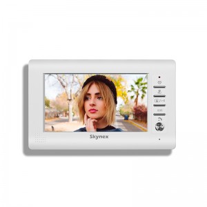 7 inch  analog indoor monitor with press button