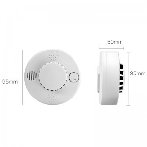 High Security Wired Smoke Detector Alarm