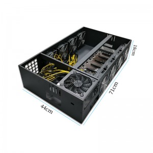 B75 B85 Motherboard Mining Server Case Chassis Frame Full Set