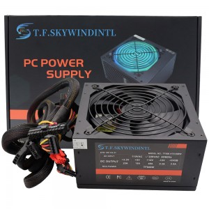 T.F.SKYWINDINL 600W ATX Power Supply For Computer
