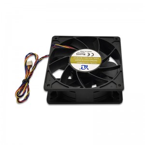 12038 12V 4-Wire PWM Miner Mining 120mm Cooling Fan High Speed Powerful Cooling Fan 10000RPM
