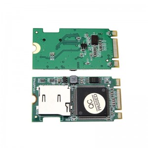 TF to NGFF M.2 transfer card embedded industrial mobile Micro SD SDHC TF card reader transfer card