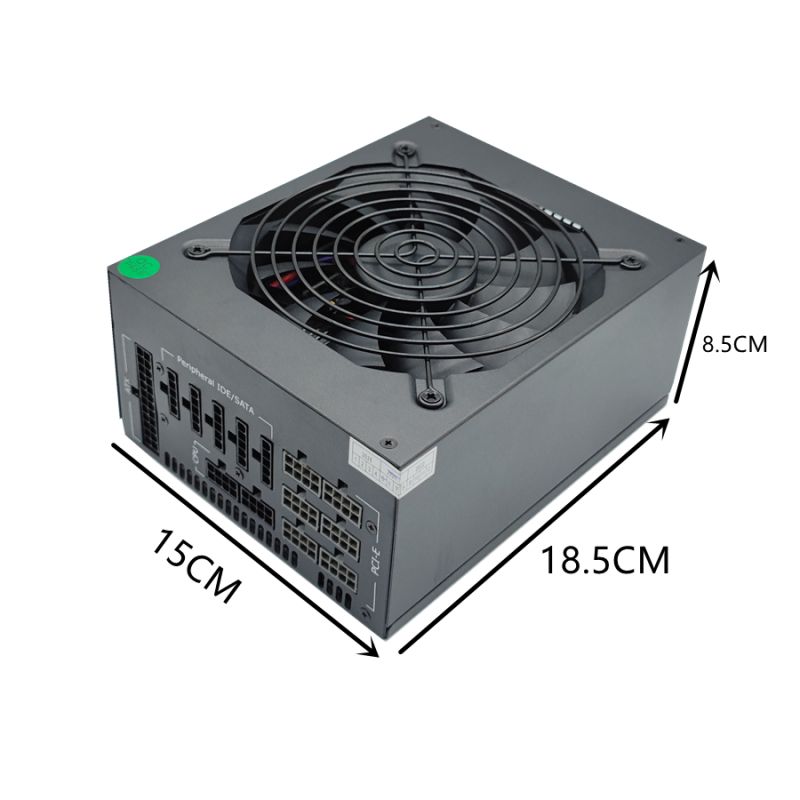 ODM High Quality PSU In A PC Supplier –  1800w Bitcoin 80 Plus Gold Certified Fully Modular Miner Power Supply 110V 220V mining BTC – Tianfeng