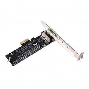 Pci-e1x Gigabit Network Adapter Built-in Wired Network Motherboard Drive-free PCIe to RJ45 Expansion Card