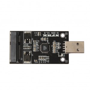 USB 2.0 to mSATA SSD adapter card mSATA solid state disk to USB 2.0 adapter card