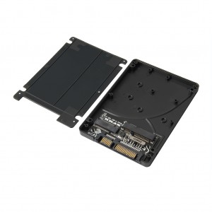 M.2 NGFF MSATA SSD to SATA3.0 to M.2 NGFF mSATA SSD hard disk box 2.5 inches