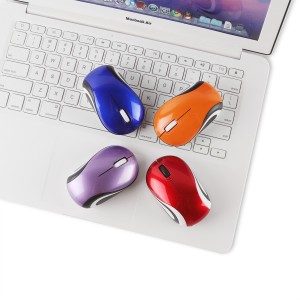 עכבר מיני אלחוטי למחשב 2.4Ghz גיימינג קטן מאוז 1600 DPI אופטי USB ארגונומי USB נייד עכברים לילדים למחשב נייד