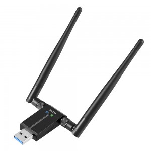 1300Mbps Dual Band Wireless Lan USB WiFi adapter 8812BU WiFi Ethernet Receiver Antenna Dongle 2.4G 5G for Pc Windows