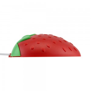 Wired Cute Mouse Cartoon Strawberry Creative Ergonomic Mini 3D Mause USB Optical 800 DPI Computer Mice Girl Gifts For Laptop PC