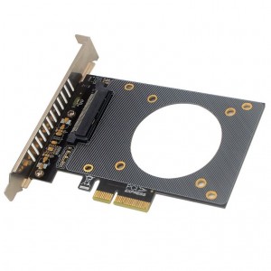 U.2 to Pci-E Adapter Card Sff-8639 to Ssd Expansion Card U.2 to Pci-E 3.0 High Speed Transmisson