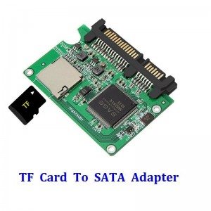 T.F.SKYWINDINTL Computer Components MICRO SD TF to SATA TF card change hard disk notebook desktop universal SSD transfer card