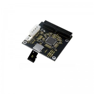 3.5 inch IDE notebook with MICRO SD to IDE TF TO IDE 44Pin hard disk adapter card