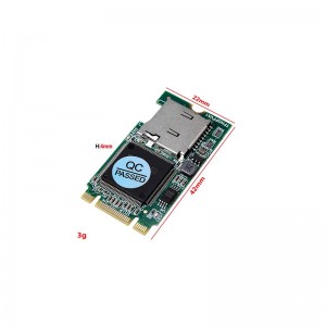 TF to NGFF M.2 transfer card embedded industrial mobile Micro SD SDHC TF card reader transfer card