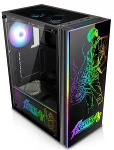Oem High Quality Atx with Power Supply Fan Cooler Master Plastic LED Gaming Cpu Cabinet Computer Case