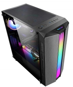 High Quality E-ATX//ATX/M-ATX Gaming Pc Case Full Tower RGB Computer Case Light Strip OEM