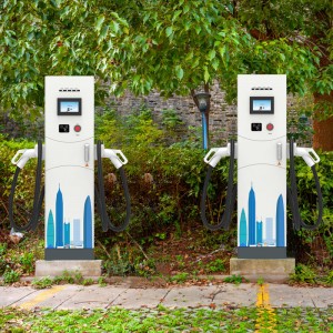 Commercial floor standing column car charging station 240kw 300kw 400kw new energy ev charging pile