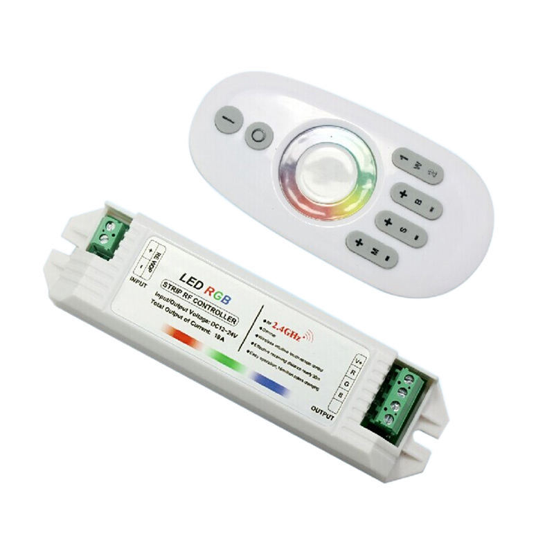 4 zone 2.4G RF remote RGB led controller