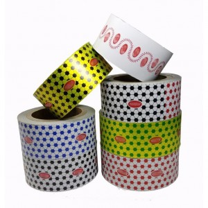 Factory Custom Embossed Printing Laminated Butter Wrapping Aluminum Foil Paper