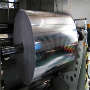 Holographic Metallized Paper Laminated Coated Colorful Metallzied Paper
