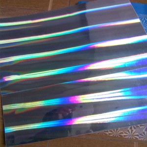 Flexo Hologram Rainbow Pattern Cold Stamping Foil