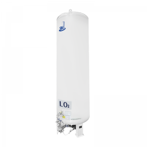 Suurikapasiteettinen pystysuora LO₂-varastosäiliö – VT(Q) |Ihanteellinen alhaisen lämpötilan varastointiin