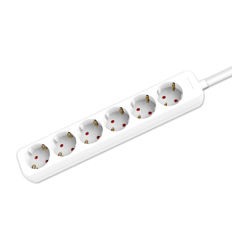 European 2 3 4 5 Ports EU AC Electrical Plug Socket Electric Outlet Power Strip Featured Image