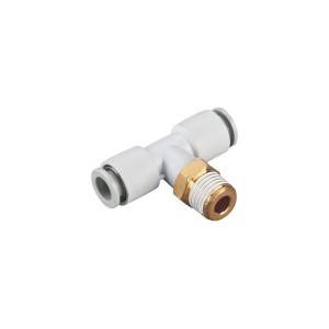 SNS KQ2B Series pneumatic one touch air hose tube connector male straight brass quick fitting
