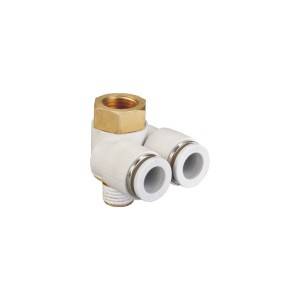 China Wholesale Plastic Push In Fitting Quotes - SNS KQ2ZF Series pneumatic one touch air hose tube connector male straight brass quick fitting – SNS