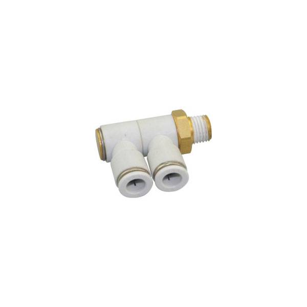 China Wholesale Quick Coupler Fitting Manufacturers - SNS KQ2ZD Series pneumatic one touch air hose tube connector male straight brass quick fitting – SNS