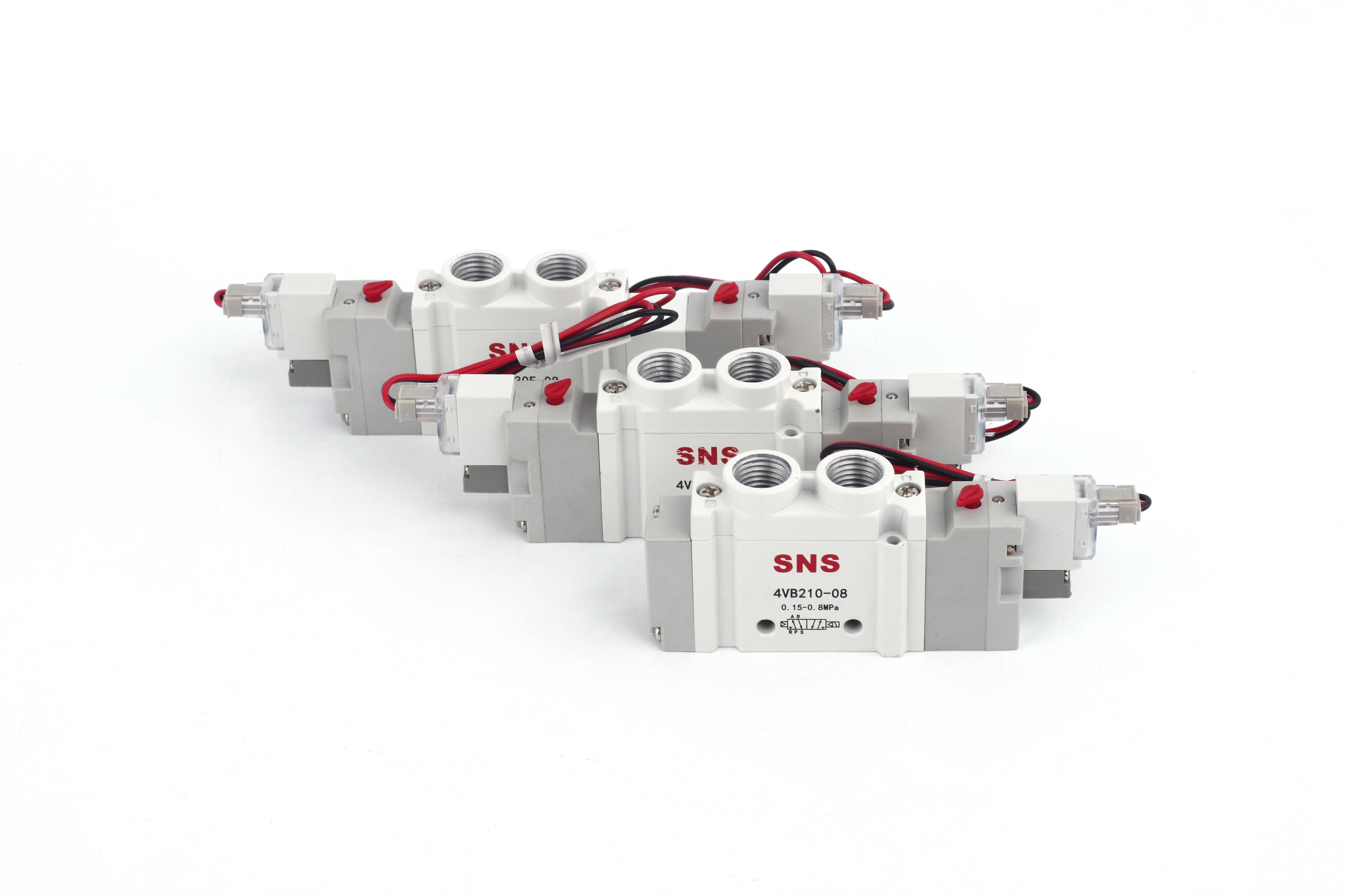 China Wholesale Nylon Tube Cutter Factories - SNS 4VB Series Wholesale Pneumatic Solenoid Air flow Control Valve – SNS
