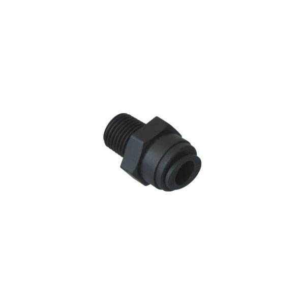 China Wholesale Valve Base Quotes - SNS AMC series pneumatic male straight PT thread pipe fast plug-in connector fittings – SNS