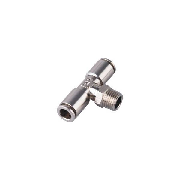 China Wholesale Male Straight Fitting Factory - SNS JPB Series Pneumatic Male Branch Thread Tee Type Quick Connect Fitting  Air Connector – SNS