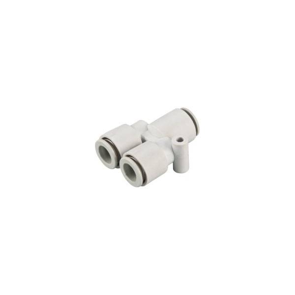 China Wholesale One-Touch Fitting Quotes - SNS KQ2Y Series one touch 3 way Y type tee male thread air hose tube connector plastic pneumatic quick fitting  – SNS
