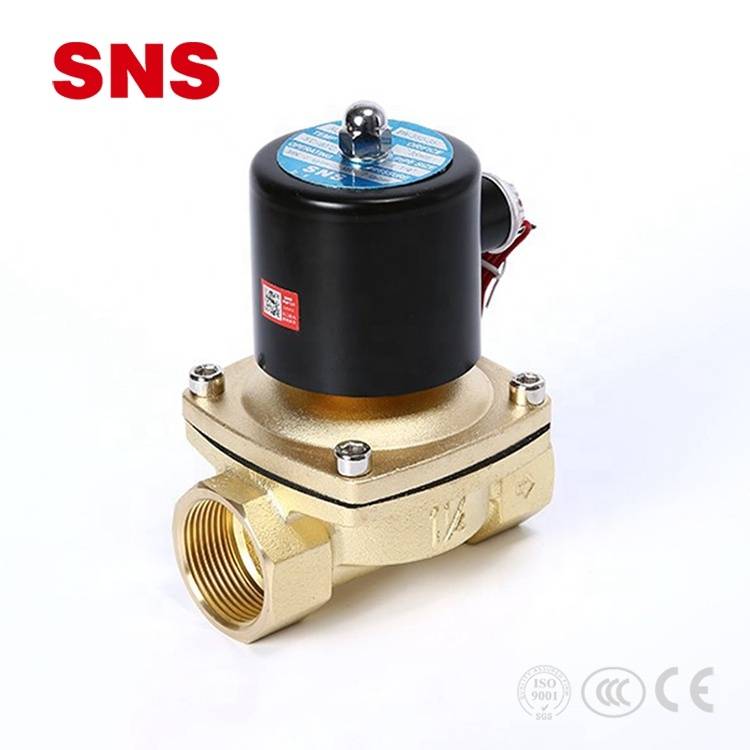 China Wholesale Flow Control Valve Factory - SNS 2W series control element direct-acting type brass solenoid water valve – SNS