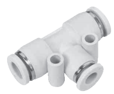 SNS BPEND series tee reducer pneumatic air fitting