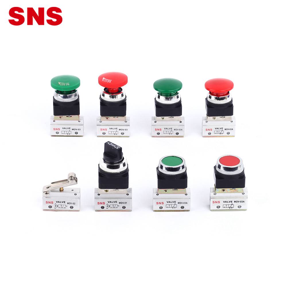China Wholesale Pressure Regulator Filter Manufacturers - SNS MOV series pneumatic manual control roller type air mechanical valve – SNS