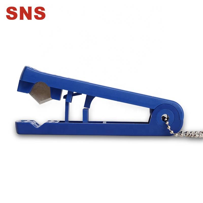 China Wholesale Stainless Steel Pneumatic Fittings Factories - SNS TK-3 Mini Portable PU Tube Air Hose Plastic Tube Cutter – SNS