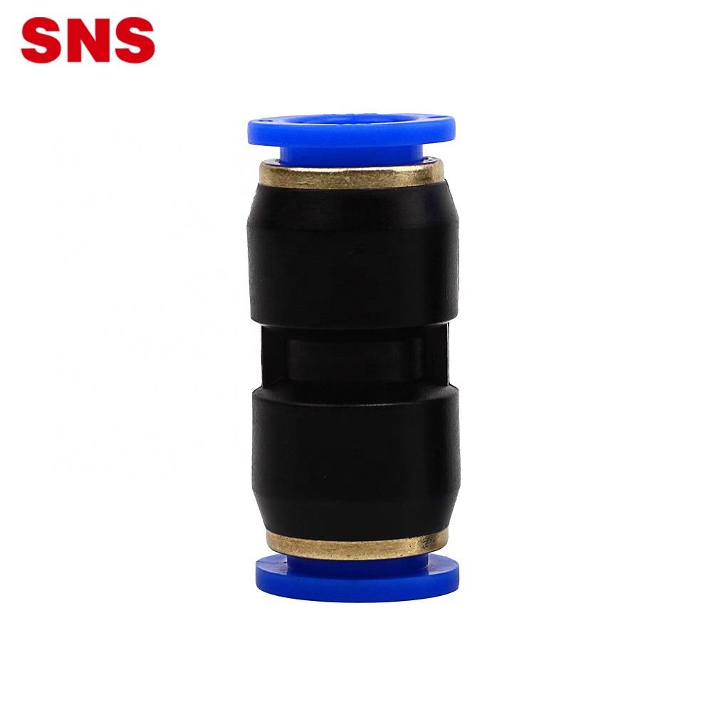 China Wholesale Quick Connect Fitting Manufacturers - SNS SPU Series push to connect plastic quick fitting union straight pneumatic air tube hose connector – SNS