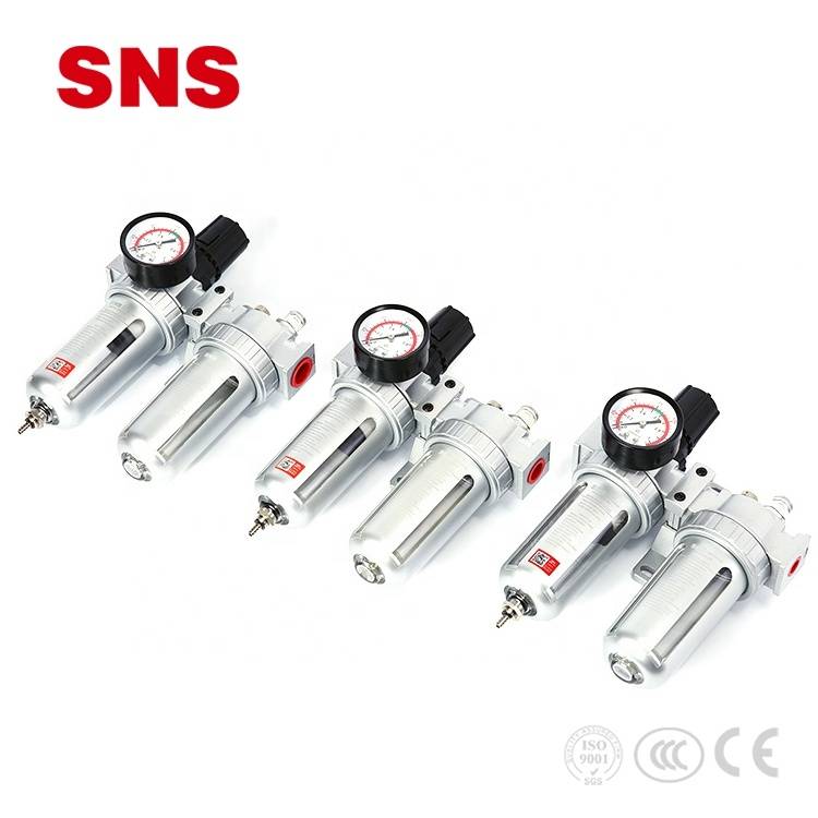 China Wholesale Air Pipe Fitting Pricelist - SNS SFC Series pneumatic air filter regulator lubricator F.R.L air source treatment unit – SNS