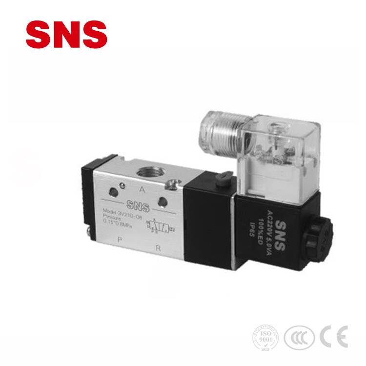 SNS 3v series solenoid valve electric 3 way control valve