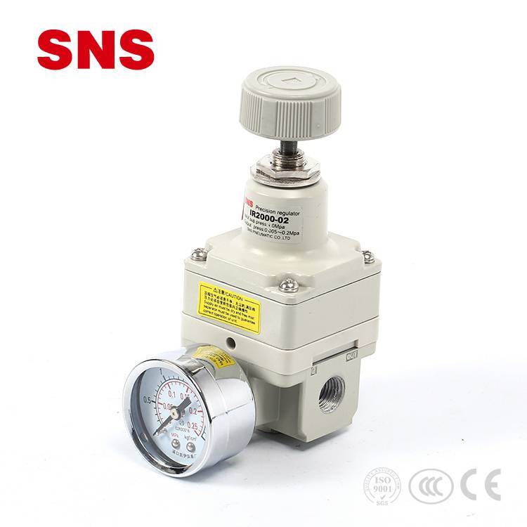 China Wholesale Air Filter Regulator Factories - SNS IR Series pneumatic control regulating valve aluminum alloy air pressure precision regulator – SNS