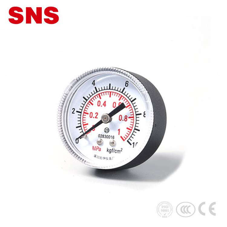 China Wholesale Double Acting Air Cylinder Manufacturers - SNS high quality standard air or water or oil digital hydraulic Pressure regulator with gauge types china manufacture – SNS