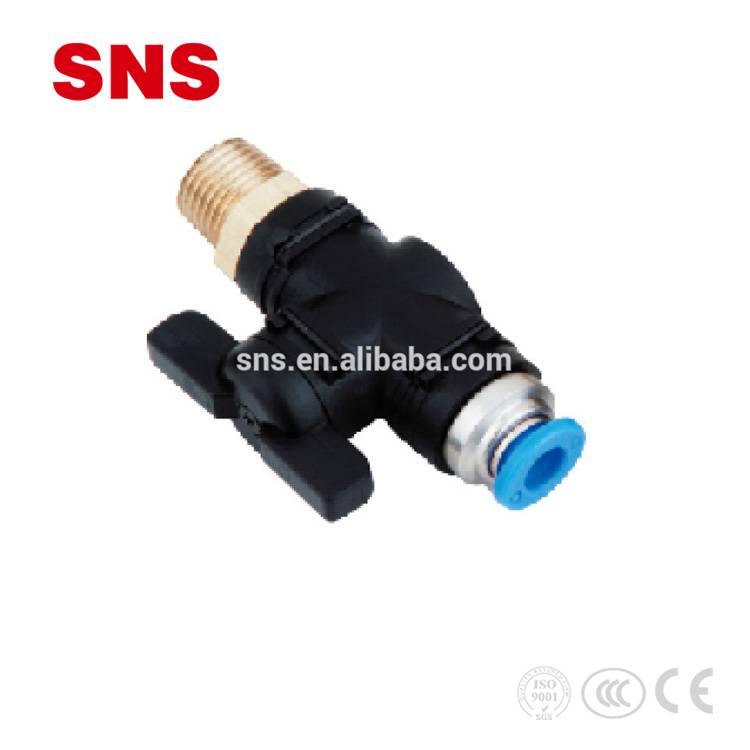 China Wholesale Push In Fittings Factories - SNS (BC/BUC/BL/BUL Series)  plastic brass pneumatic air control hand valve – SNS
